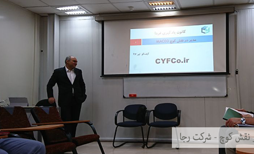 کارگاه مدیر در نقش کوچ رجا